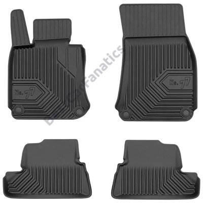 BMW E64 Cabrio Frogum No77 fekete 3D hótálcás TPE gumiszőnyeg szett 77425866