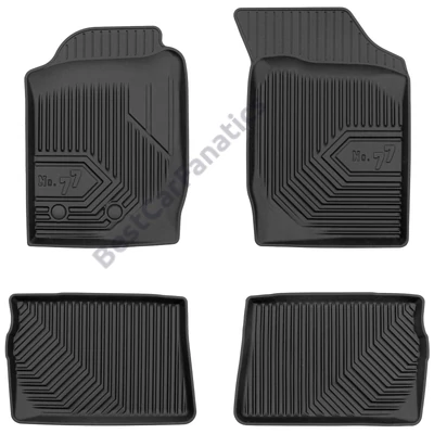 Renault Thalia I Frogum No77 fekete 3D hótálcás TPE gumiszőnyeg szett 77426085