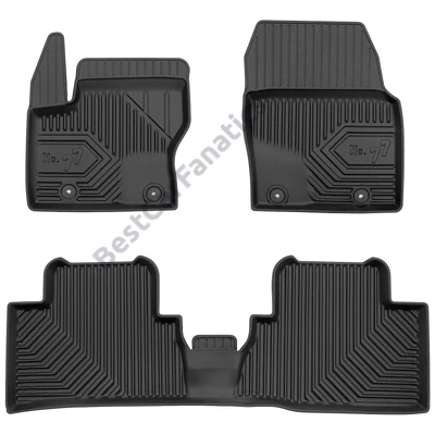 Ford Grand C-Max Frogum No77 fekete 3D hótálcás TPE gumiszőnyeg szett 77426146