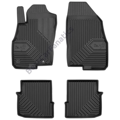 Fiat Punto EVO Frogum No77 fekete 3D hótálcás TPE gumiszőnyeg szett 77426436
