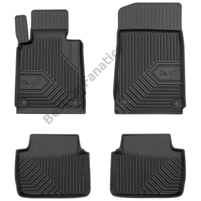 BMW E46 Frogum No77 fekete 3D hótálcás TPE gumiszőnyeg szett 77426566