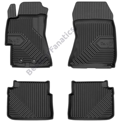 Subaru Impreza III Frogum No77 fekete 3D hótálcás TPE gumiszőnyeg szett 77426603