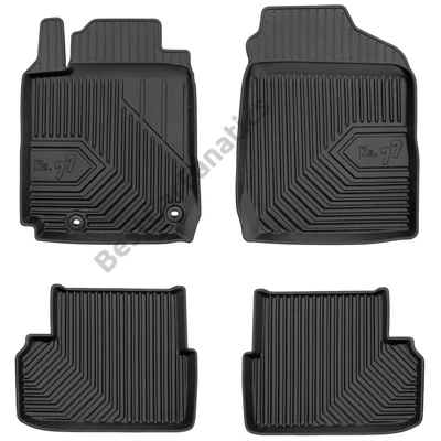 Toyota Celica VII Frogum No77 fekete 3D hótálcás TPE gumiszőnyeg szett 77426610