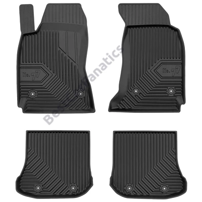Audi A4 B5 Frogum No77 fekete 3D hótálcás TPE gumiszőnyeg szett 77426641