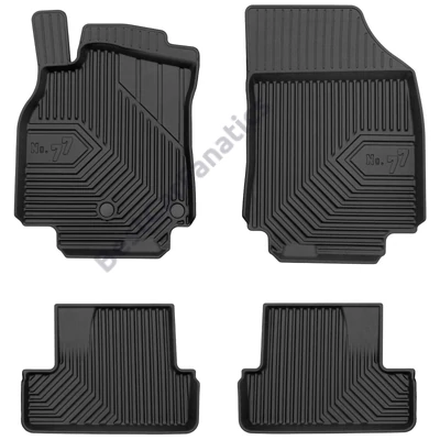 Renault Megane III Coupe Frogum No77 fekete 3D hótálcás TPE gumiszőnyeg szett 77426740
