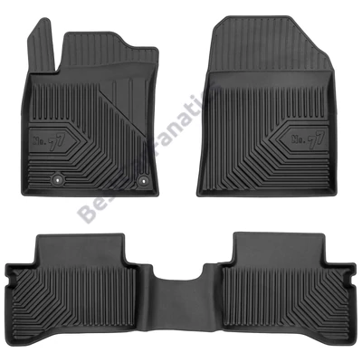 Kia XCeed PHEV Frogum No77 fekete 3D hótálcás TPE gumiszőnyeg szett 77426818