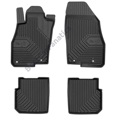 Alfa Romeo MiTo Frogum No77 fekete 3D hótálcás TPE gumiszőnyeg szett 77426849