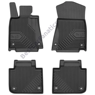 Lexus GS IV Sedan Frogum No77 fekete 3D hótálcás TPE gumiszőnyeg szett 77426863