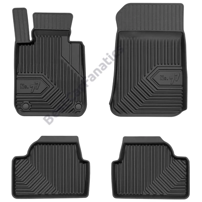 BMW E81 E87 Frogum No77 fekete 3D hótálcás TPE gumiszőnyeg szett 77426887