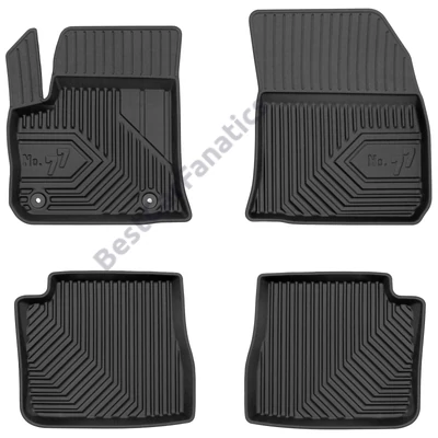 Citroen e-C4 Frogum No77 fekete 3D hótálcás TPE gumiszőnyeg szett 77426900