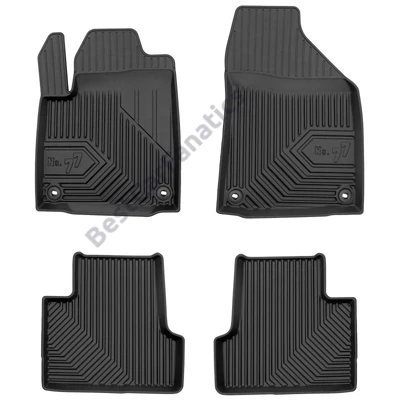 Jeep Cherokee V Frogum No77 fekete 3D hótálcás TPE gumiszőnyeg szett 77427037