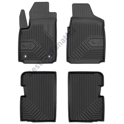 Ford Ka II Frogum No77 fekete 3D hótálcás TPE gumiszőnyeg szett 77427099