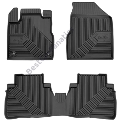 Nissan Murano Z50 Frogum No77 fekete 3D hótálcás TPE gumiszőnyeg szett 77427129