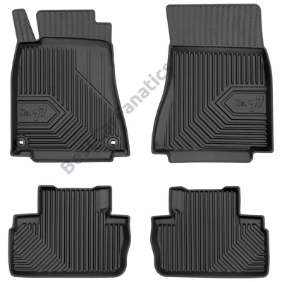 Lexus IS II Sedan Frogum No77 fekete 3D hótálcás TPE gumiszőnyeg szett 77427235