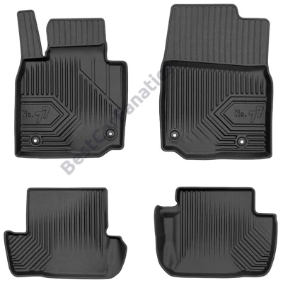 Mazda MX-30 Frogum No77 fekete 3D hótálcás TPE gumiszőnyeg szett 77427358