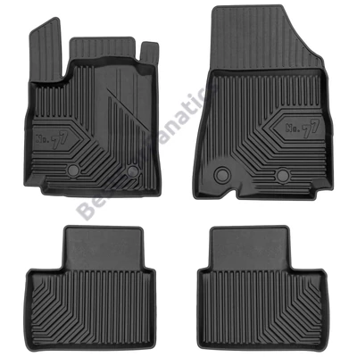 Renault Arkana Frogum No77 fekete 3D hótálcás TPE gumiszőnyeg szett 77427549