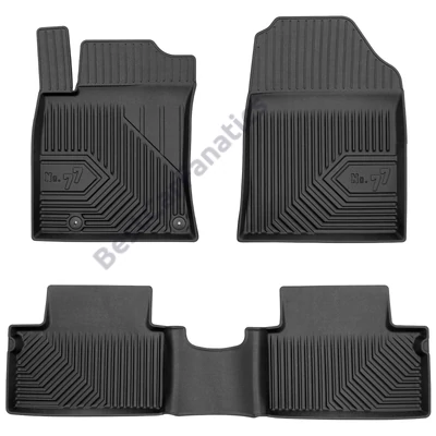 Kia Proceed III Frogum No77 fekete 3D hótálcás TPE gumiszőnyeg szett 77427600