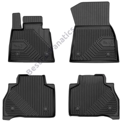 BMW X7 G07 Frogum No77 fekete 3D hótálcás TPE gumiszőnyeg szett 77427914