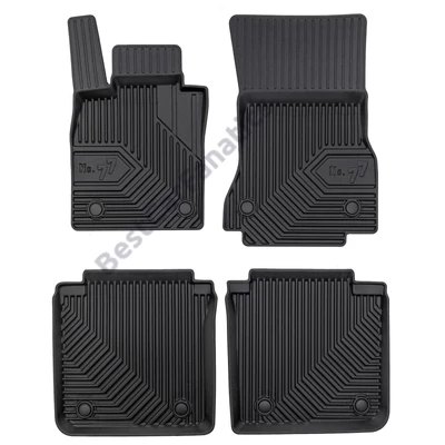 BMW G70 + i7 Frogum No77 fekete 3D hótálcás TPE gumiszőnyeg szett 77429147