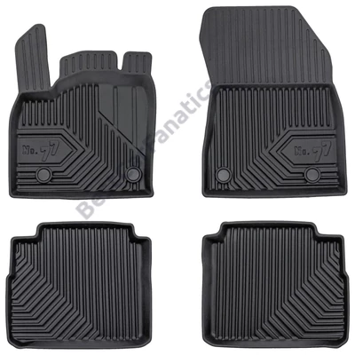 Nissan X-Trail IV Frogum No77 fekete 3D hótálcás TPE gumiszőnyeg szett 77429161