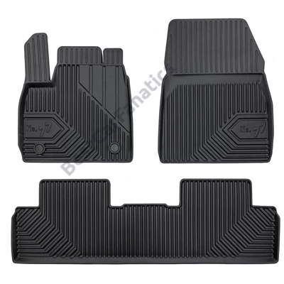 Renault Megane E-Tech Frogum No77 fekete 3D hótálcás TPE gumiszőnyeg szett 77429185