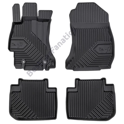 Subaru Forester IV Frogum No77 fekete 3D hótálcás TPE gumiszőnyeg szett 77429796