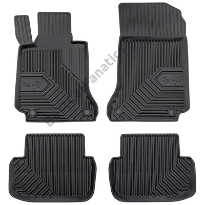 Mercedes Benz C207 Frogum No77 fekete 3D hótálcás TPE gumiszőnyeg szett 77430334