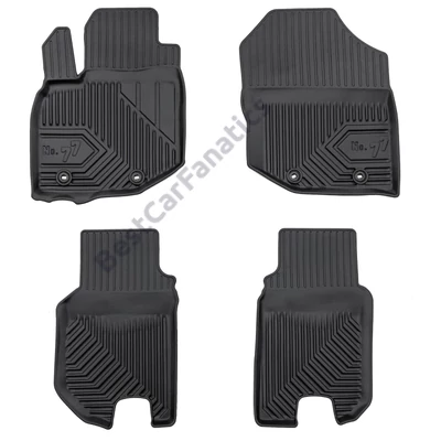 Honda Jazz III Frogum No77 fekete 3D hótálcás TPE gumiszőnyeg szett 77430433