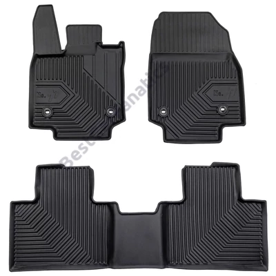 Lexus RX V Frogum No77 fekete 3D hótálcás TPE gumiszőnyeg szett 77430662