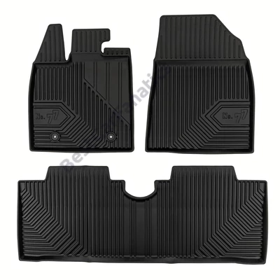 BYD Dolphin Ferdehátú Frogum No77 fekete 3D hótálcás TPE gumiszőnyeg szett 77433786