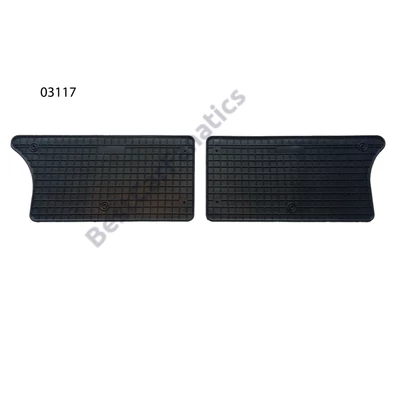 SEAT Alhambra I 3.sor üléshez Frogum 03117 fekete gumiszőnyeg szett