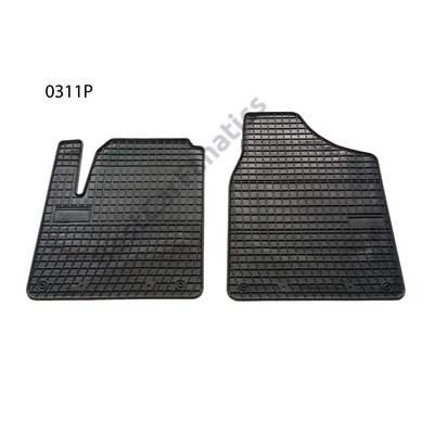 VW Volkswagen Sharan I 2személyes Frogum 0311P fekete gumiszőnyeg szett