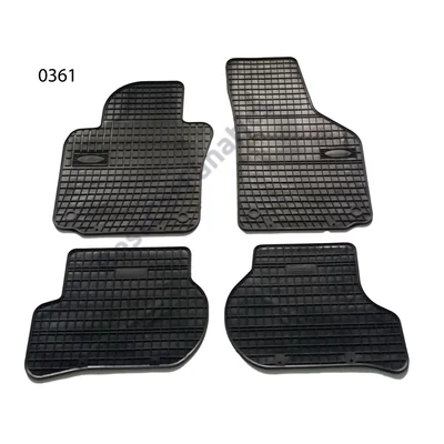 SEAT Leon II Toledo III Frogum 0361 fekete gumiszőnyeg szett