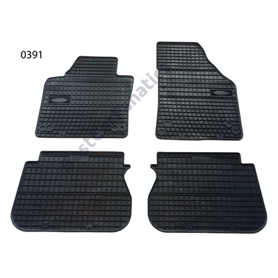 Volkswagen VW Caddy 2K 5személyes Frogum 0391 fekete gumiszőnyeg szett