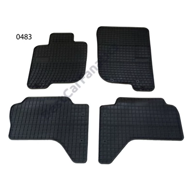 Mitsubishi L200 IV Frogum 0483 fekete gumiszőnyeg szett