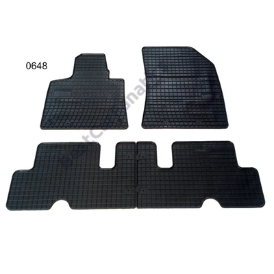 Citroen C4 Picasso II Frogum 0648  fekete gumiszőnyeg szett