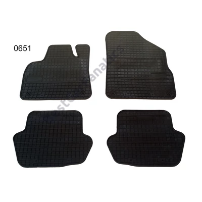 Citroen DS5 Frogum 0651 fekete gumiszőnyeg szett