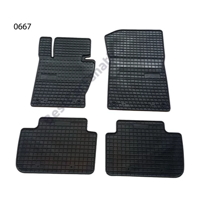 BMW E83 X3 Frogum 0667 fekete gumiszőnyeg szett