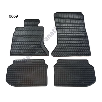 BMW F10 F11 Frogum 0669 fekete gumiszőnyeg szett