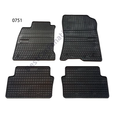 Renault Laguna III Frogum 0751 fekete gumiszőnyeg szett