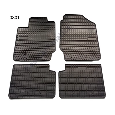 Toyota Corolla IX E120 Frogum 0801 fekete gumiszőnyeg szett