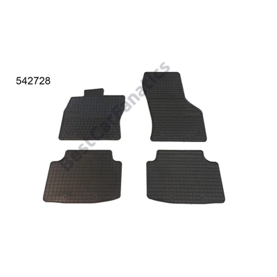 Volkswagen VW Passat B8 Frogum 542728 fekete gumiszőnyeg szett