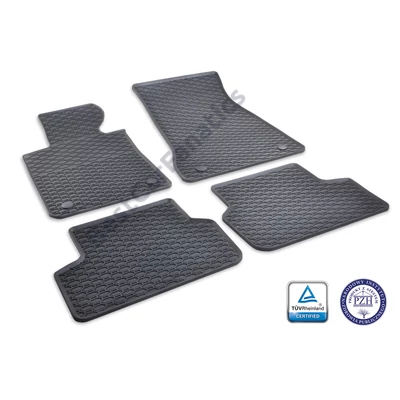 BMW G30 G31 Geyer & Hosaja Prémium fekete gumiszőnyeg szett
