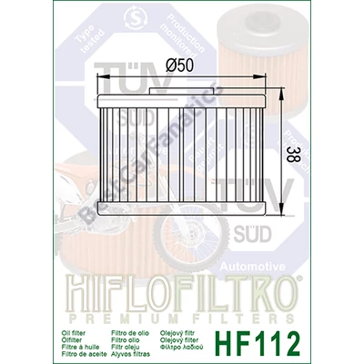 HifloFiltro HF112 olajszűrő