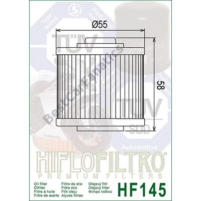 HifloFiltro HF145 olajszűrő