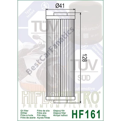 HifloFiltro HF161 olajszűrő