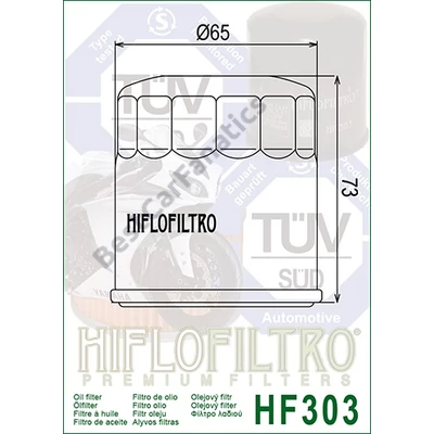HifloFiltro HF303 olajszűrő