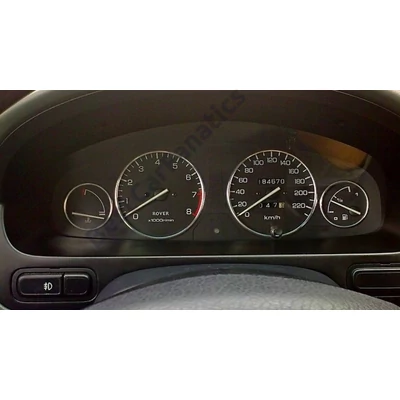 Honda Civic kombi 1995-2001 Rover400 1995-2000 alumínium műszerfal karika