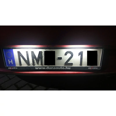 Hyundai I30 GD 6000K fehér SMD LED rendszámtábla világítás