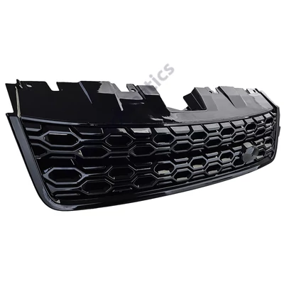Land Rover Discovery Sport L550 2015-2020 lakkozott fekete hűtőrács